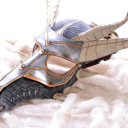 Dragon Handmade Genuine Leather Mask
