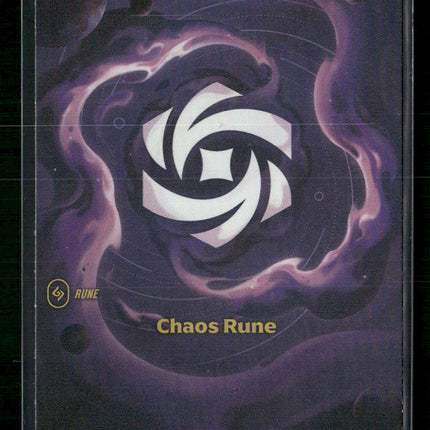 Chaos Rune (Alternate Art) #166a/298 PROMO Foil Showcase - Riftbound Origins TCG