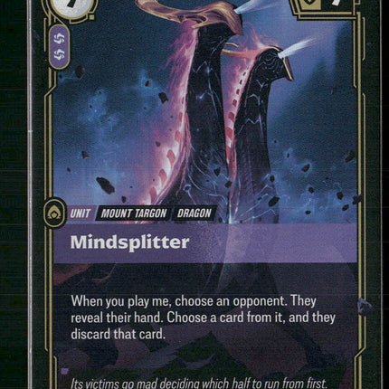 Mindsplitter #192/298 Foil Rare - Riftbound Origins TCG