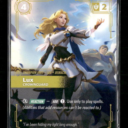 Lux - Crownguard #014/024 Epic - Riftbound Origins TCG