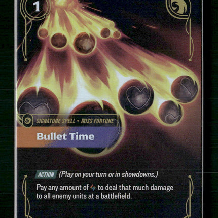 Bullet Time #268/298 Holofoil Rare - Riftbound Origins TCG