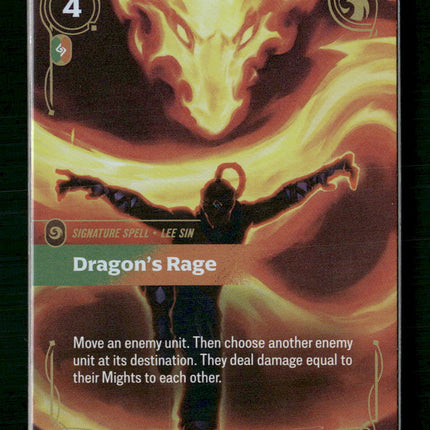 Dragon's Rage #256/298 Holofoil Rare - Riftbound Origins TCG