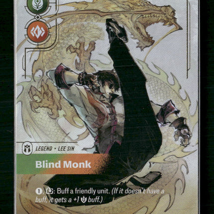 Blind Monk #304/298 Holofoil Legendary - Riftbound Origins TCG
