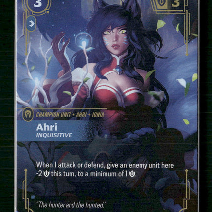 Ahri - Inquisitive #119/298 Holofoil Epic - Riftbound Origins TCG