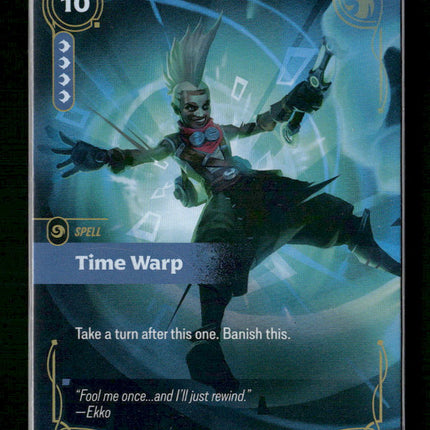 Time Warp #122/298 Holofoil Rare - Riftbound Origins TCG
