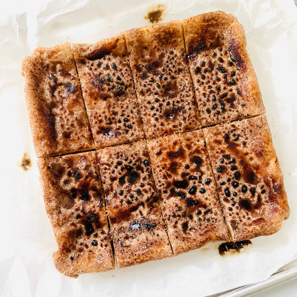 Bourbon Brûlée Snickerdoodle Blondies