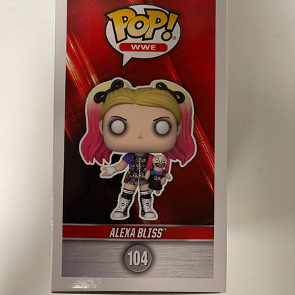 Funko Pop! WWE Diva Alexa Bliss With Doll #104 Walmart 2022 Exclusive