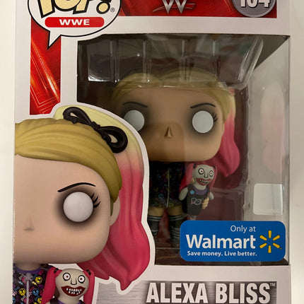 Funko Pop! WWE Diva Alexa Bliss With Doll #104 Walmart 2022 Exclusive
