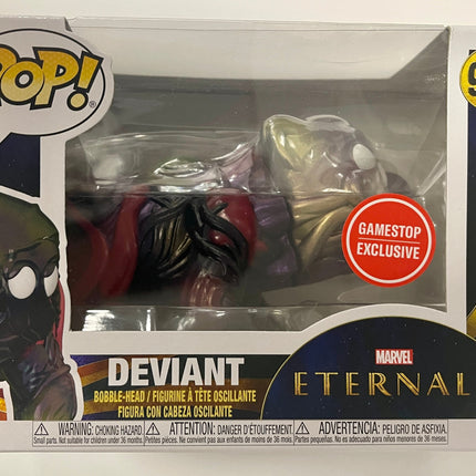 Funko Pop! Marvel Metallic Deviant #953 The Eternals GameStop 2021 Exclusive