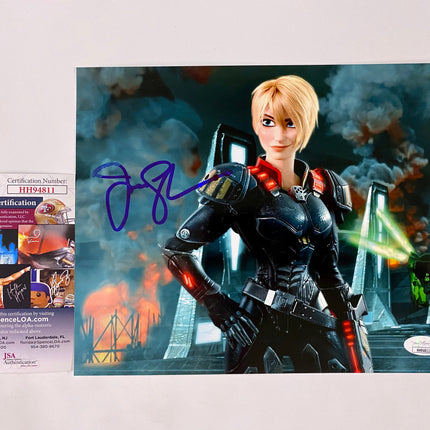 Jane Lynch Signed 8x10 Glossy Photo Disney Wreck-It Ralph Glee With JSA COA