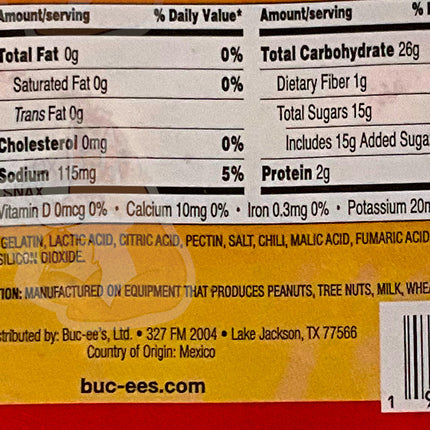 Buc-ee's Chamoy Peach Rings