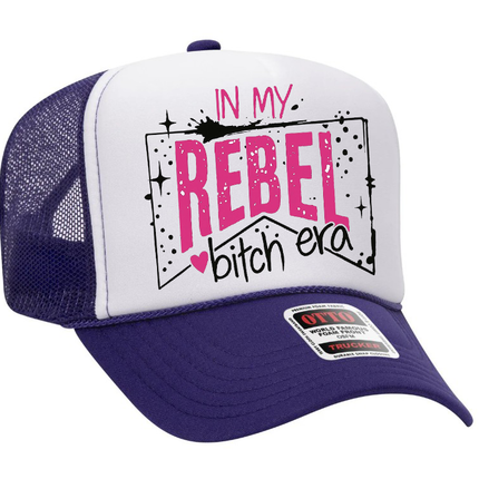 In My Rebel Bitch Era Adult Otto Foam Trucker Hat