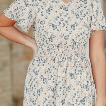 Isabella V-Neck Floral Maxi Dress - FINAL SALE