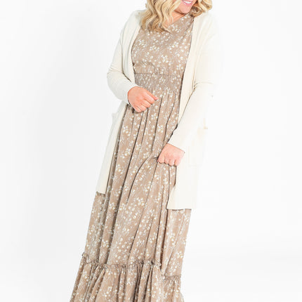 Isabella V Neck Maxi Dress