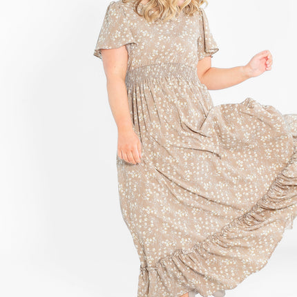 Isabella V Neck Maxi Dress