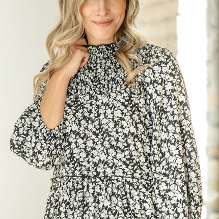 Isla 3/4 Sleeve Midi Dress - FINAL SALE