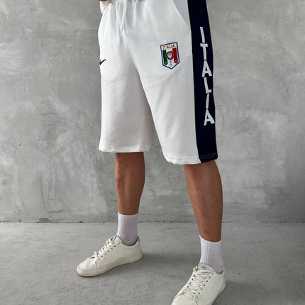 Italia Inspired Men's Polo & Shorts Set – Athletic Heritage with Bold National Style