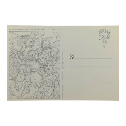 James Jean "Ascension of Agatha" Postcard