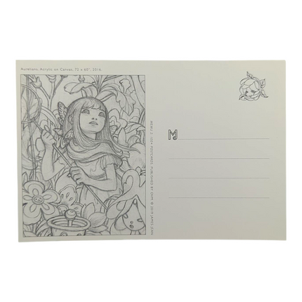 James Jean "Aurelians" Postcard