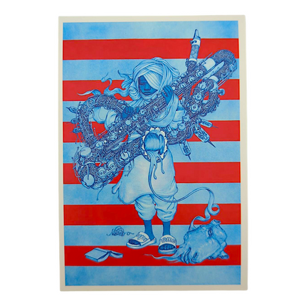 James Jean "Bassoon" Postcard