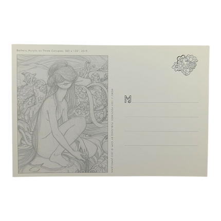 James Jean "Bathers" Postcard