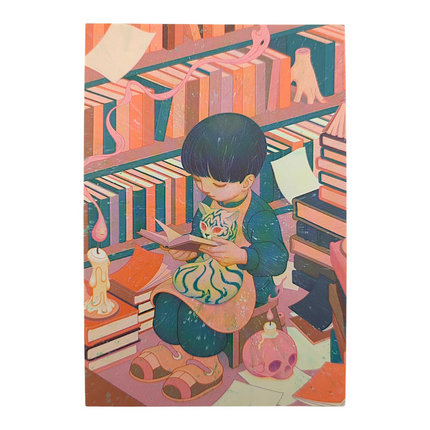 James Jean "Bibliophile" Postcard