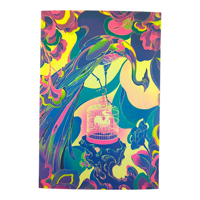 James Jean "Birdcage” Postcard