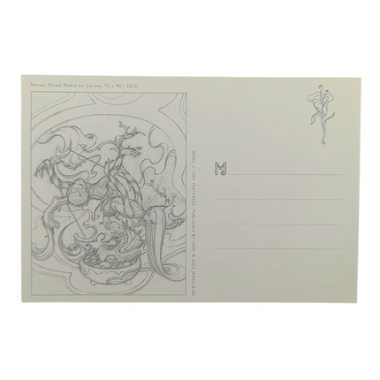 James Jean “Bonsai" Postcard