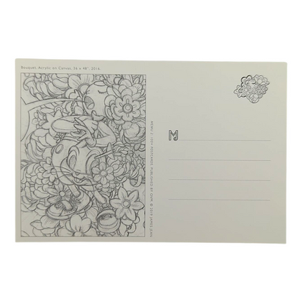 James Jean "Bouquet" Postcard