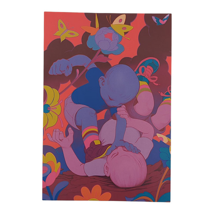 James Jean "Brawl” Postcard