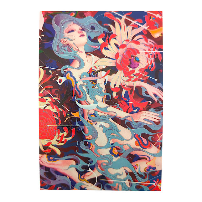 James Jean "Chrysanthemum" Postcard