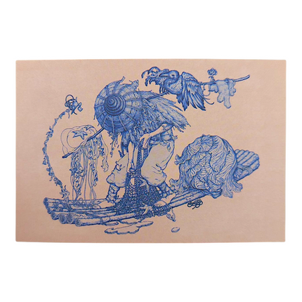 James Jean "Cormorant" Postcard