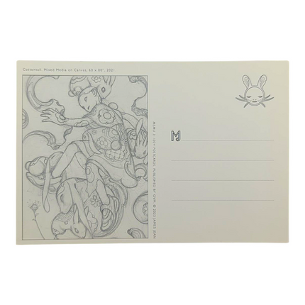 James Jean "Cottontail" Postcard