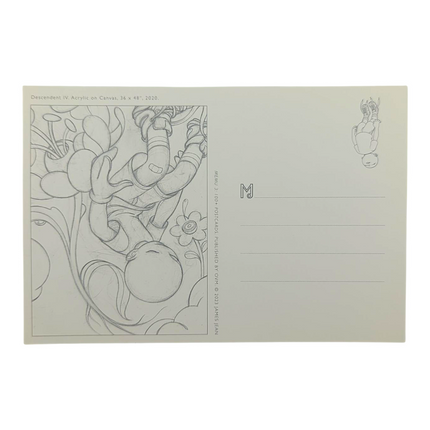 James Jean “Descendent IV" Postcard