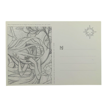 James Jean "Elena" Postcard
