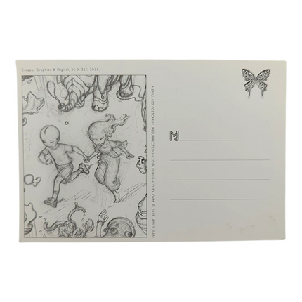 James Jean "Escape" Postcard