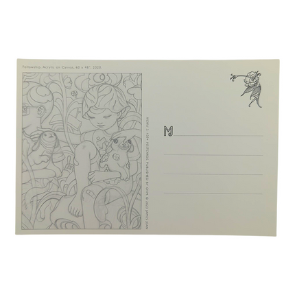 James Jean "Fellowship" Postcard