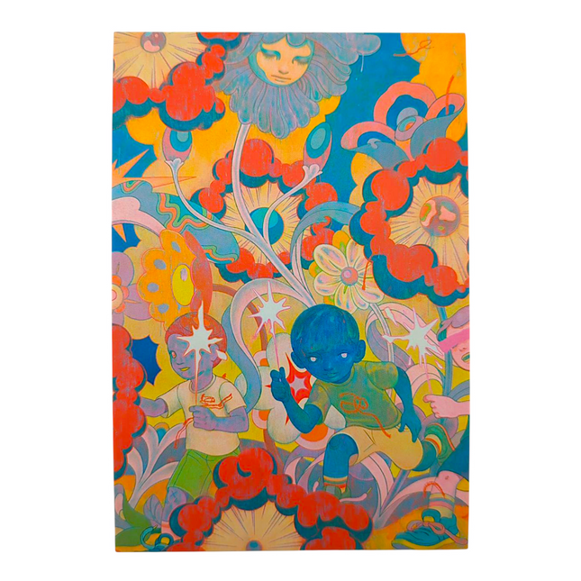 James Jean "Fireworks" Postcard