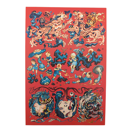 James Jean "Flash I" Postcard