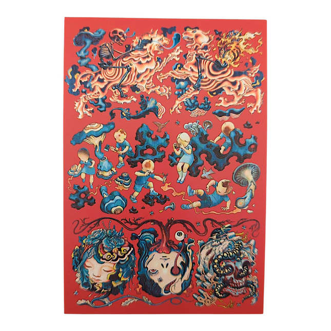 James Jean "Flash I" Postcard
