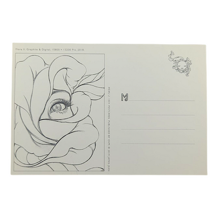 James Jean "Flora II" Postcard