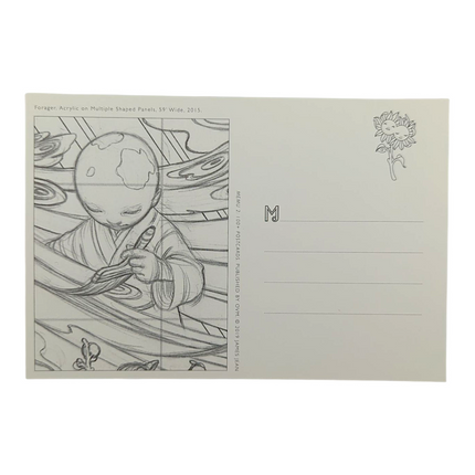 James Jean "Forager" Postcard