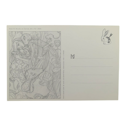 James Jean "Goat III" Postcard