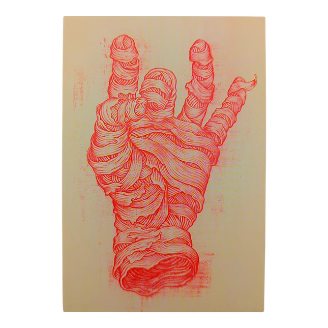 James Jean "Hand (Vessel)" Postcard