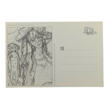 James Jean "Hannah" Postcard