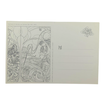 James Jean “Harmony II" Postcard
