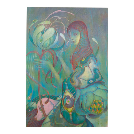James Jean "Harp" Postcard