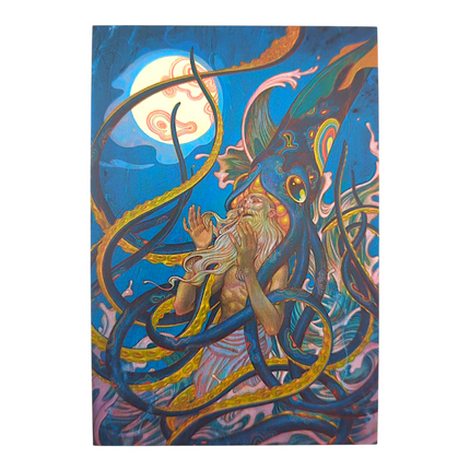 James Jean "Hi Hat" Postcard