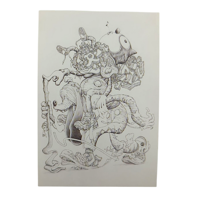 James Jean "Hikers" Postcard