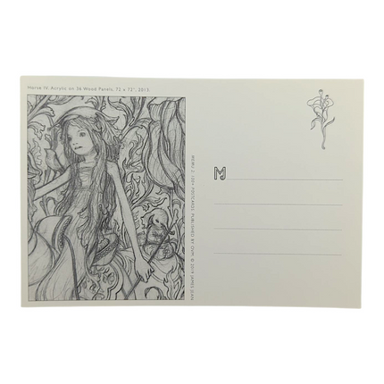 James Jean "Horse IV" Postcard